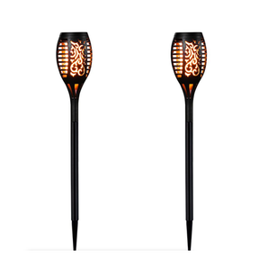 Solar Outdoor Garden Torch Flame Light 2-Pack Garden Solar LED|DEFECTIVE