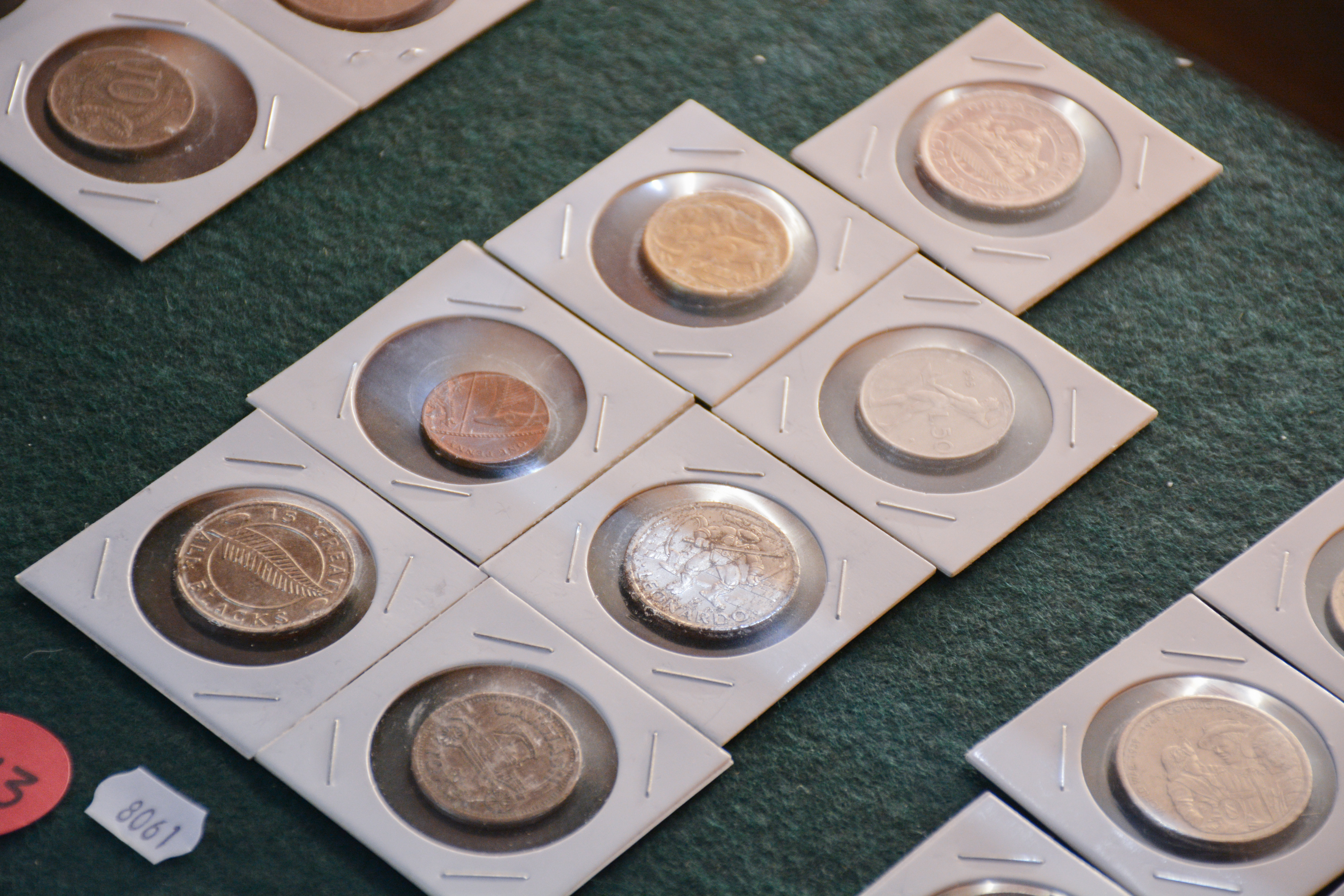 World Coins x 7 — NZ auction result