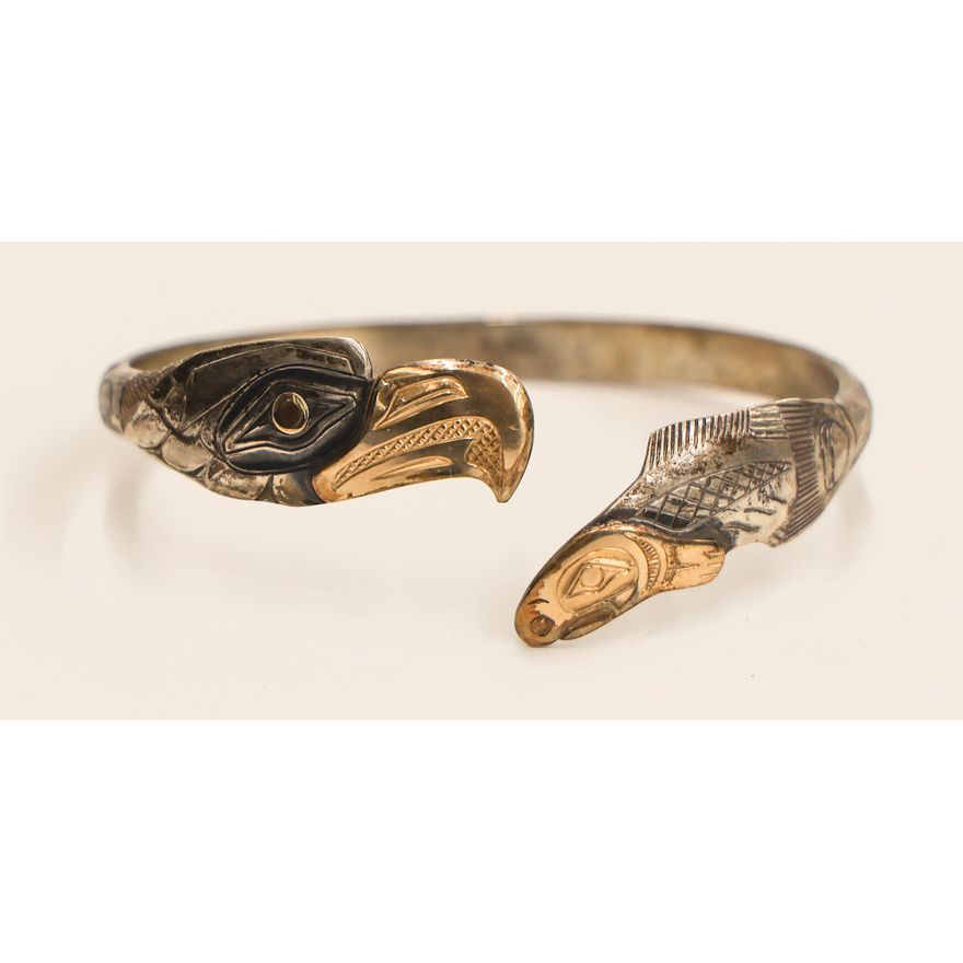 Jenny Lyn Smith ''Eagle Salmon Bracelet'' 1978