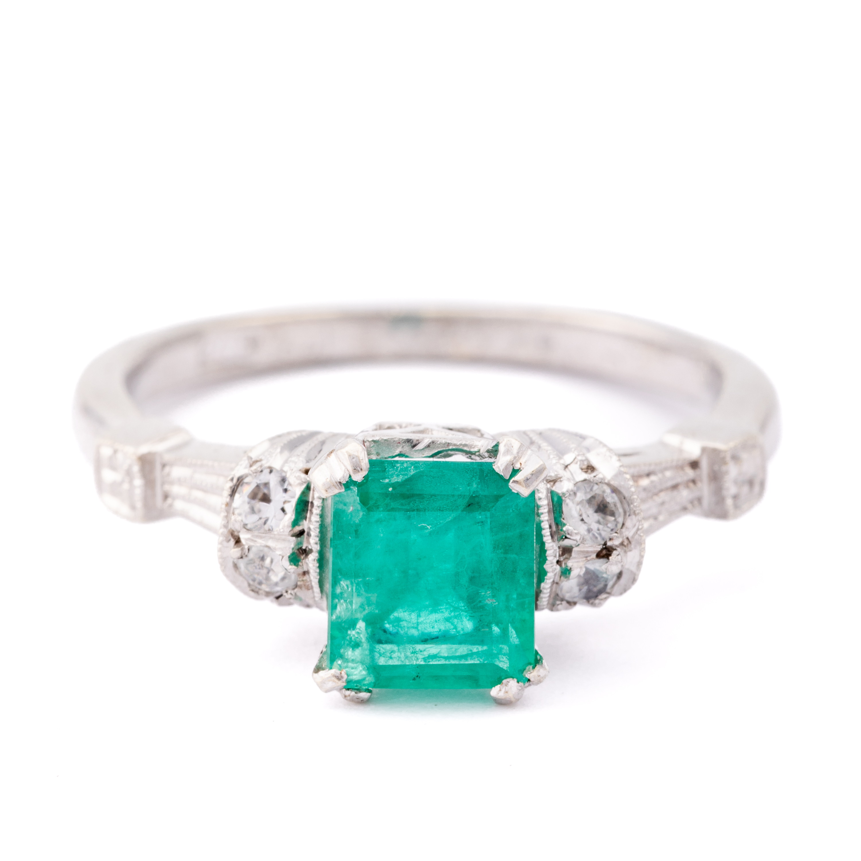 Emerald Ring 9ct Gold