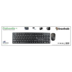 Baobab Deskmates USB Keyboard And Mouse Combo Wired |
