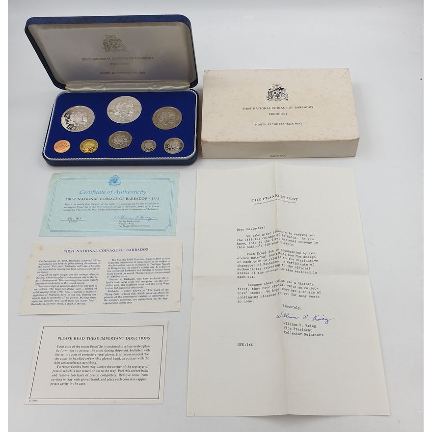 Barbados Proof Coin Set