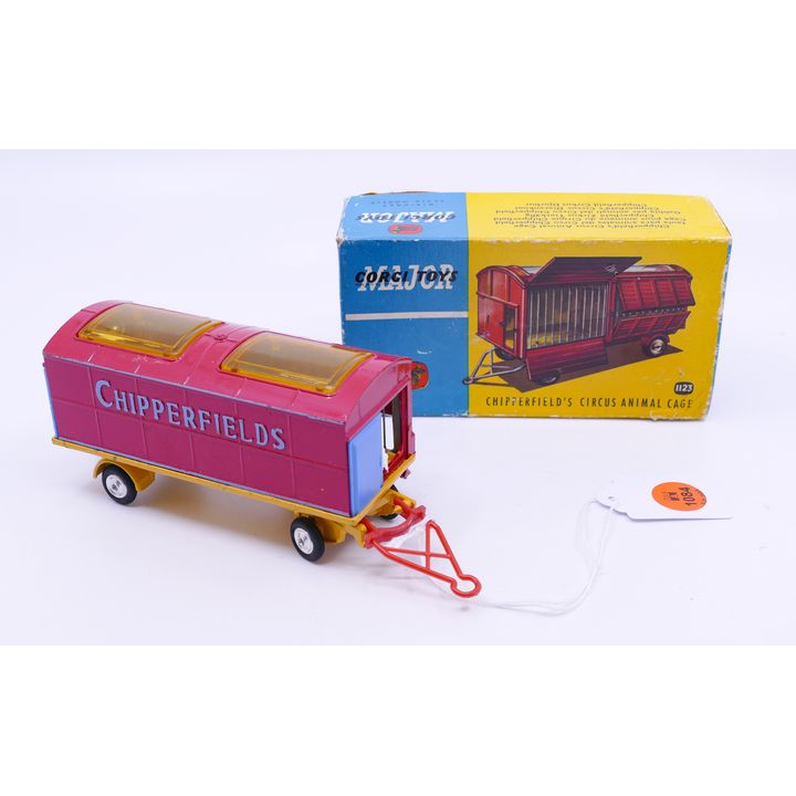 Vintage Corgi Circus Animal Cage Toy In Box