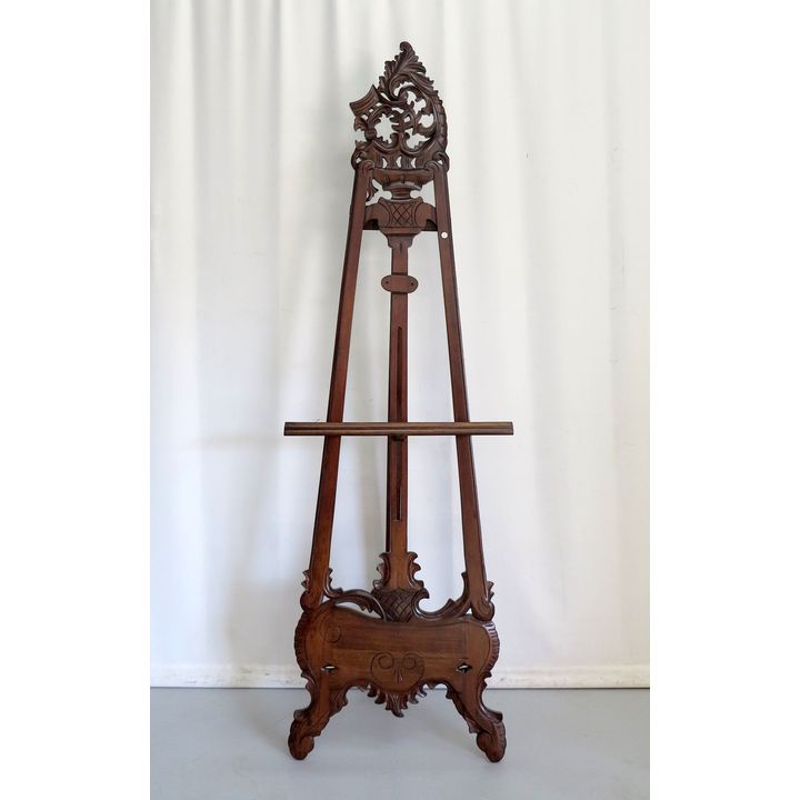 LARGE MAHOGANY EASEL