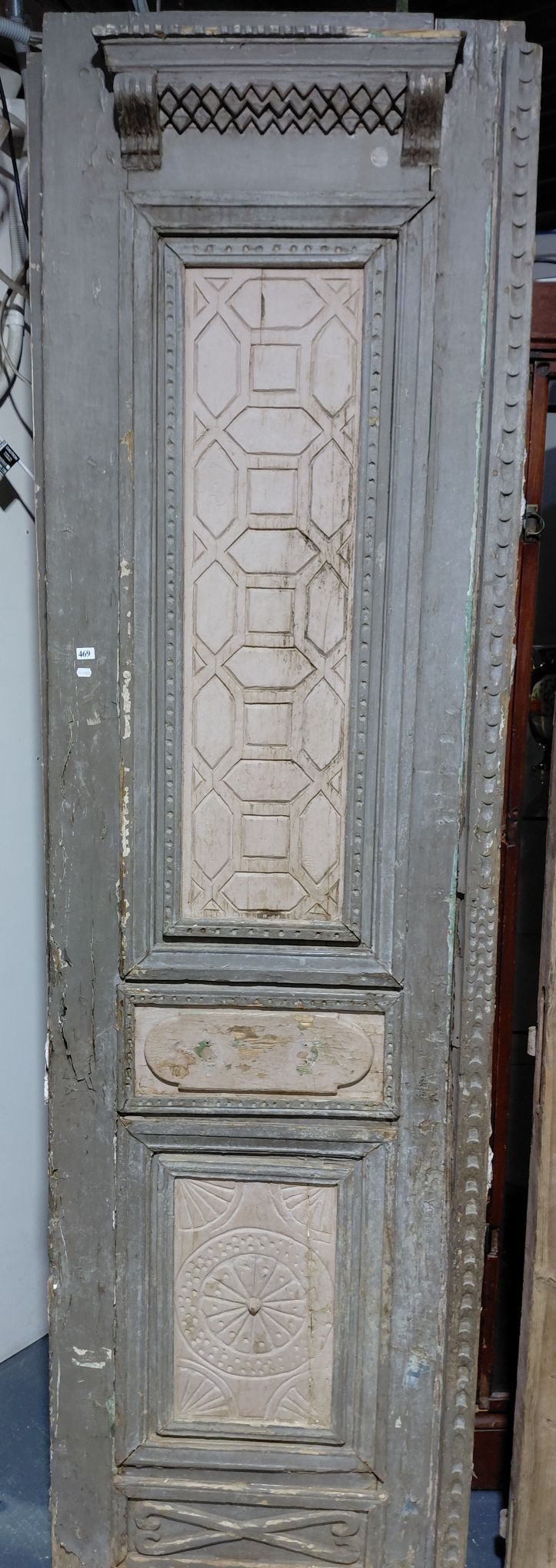469 · SCRUBBED PINE FRENCH STYLE DOORS