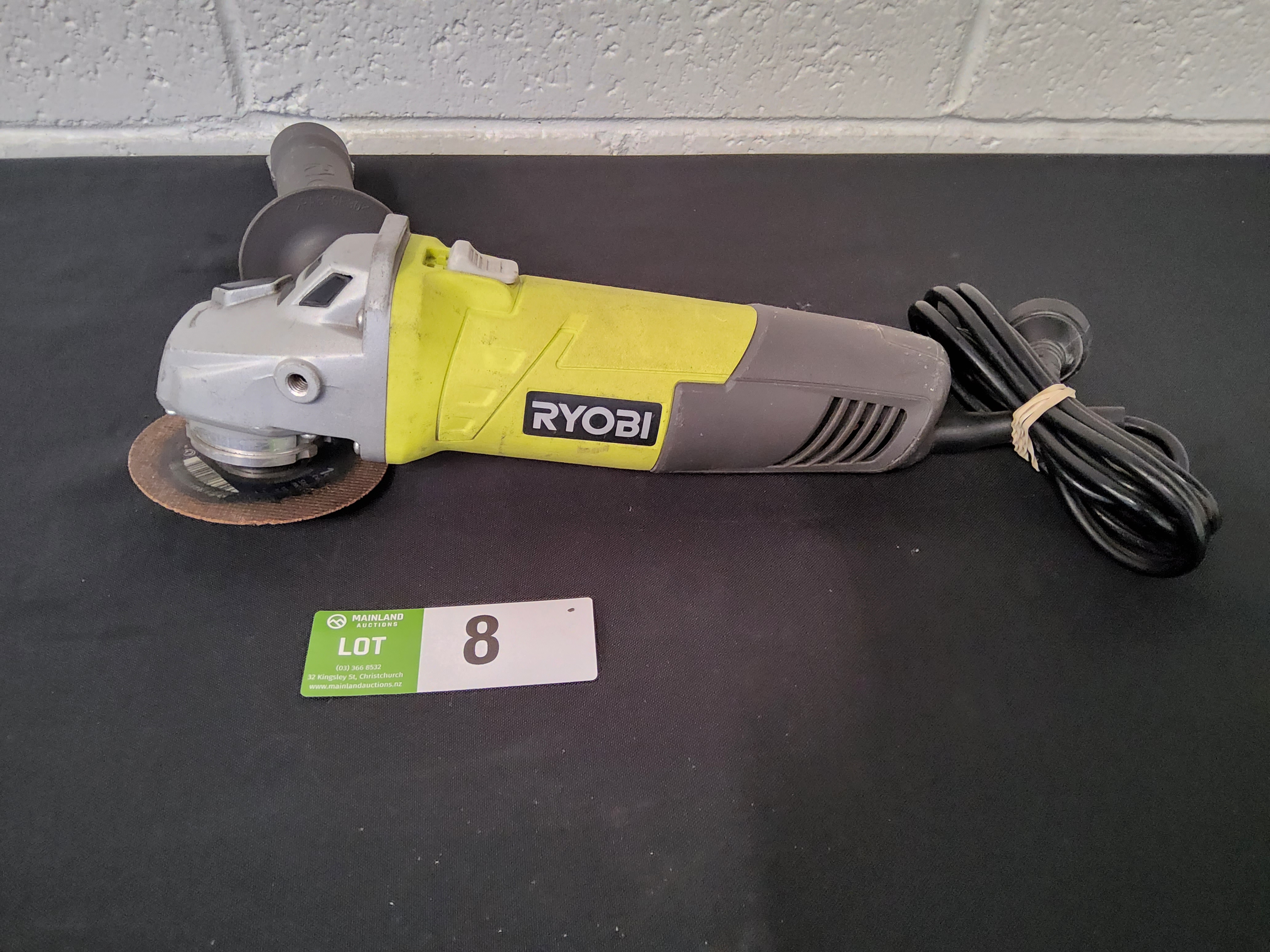 Ryobi 100mm angle grinder discount