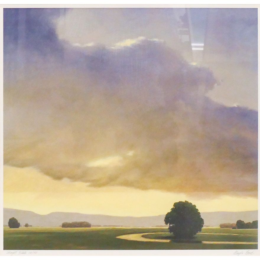 Gayle Bard ''Skagit Flats'' S/N Art Print Framed 26.5''x27''