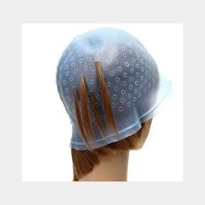 MAGICAP - Professional Frosting Tipping Cap - High Temperature Resistant Acid and Alkali Silicone Pick Dye Hair Dye Hat- 51743/1735