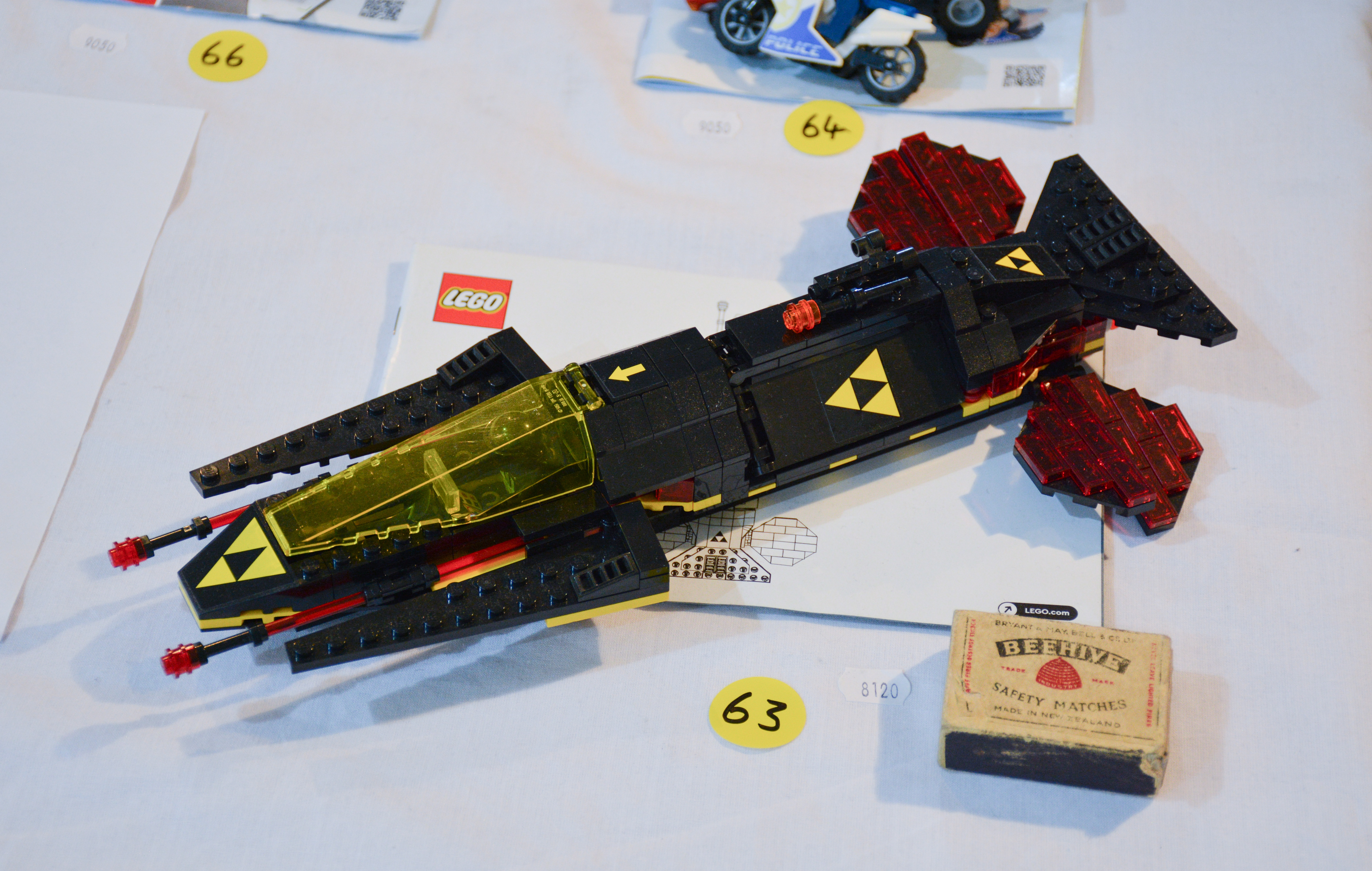 Lego Space Blacktron Cruiser — sold at auction in New Zealand for $20
