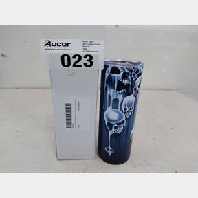 SKULL DRIP PRINTED - DOUBLE WALL TRAVEL TUMBLER
