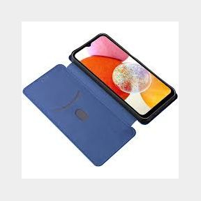 Flip Cover Compatible With Samsung Galaxy A14 - Blue - Samsung Galaxy A14 - Bar 9902059192501- 51748/13371 AS B2 (S10)