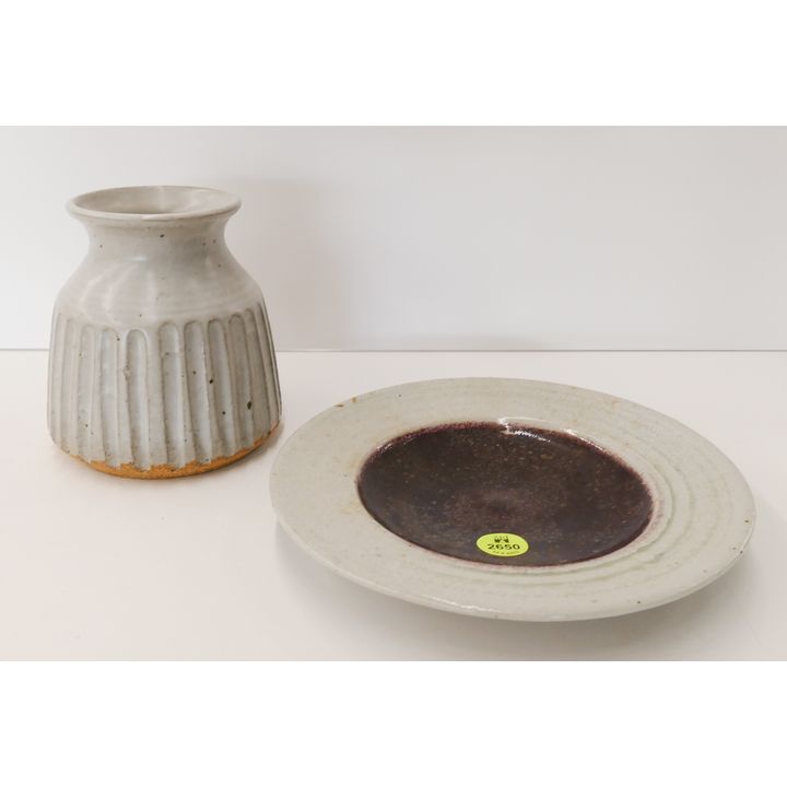 2pc NW Studio Pottery- Victoria Littlejohn Etc- 4'' to 6''
