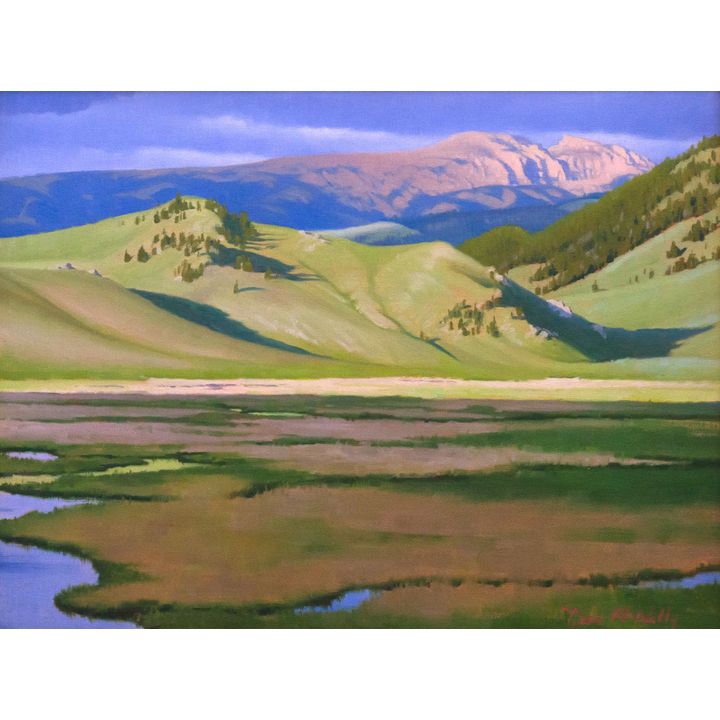 Dave McNally (20/21st century) Landscape (Millers Butte)