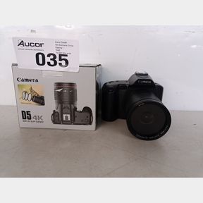 CAMERA 4K HD RESOLUTION SLR CAMERA WITH WIFI - D5 WIFI SLR CAMERA