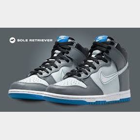 Nike dunk high pure platinum/white cool grey UK 4 |