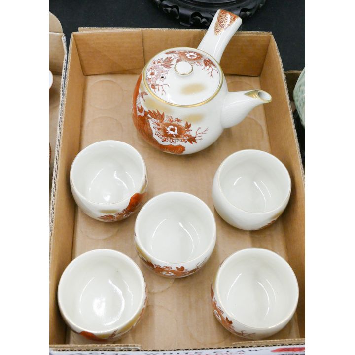 Box Japanese Kutani Teaset