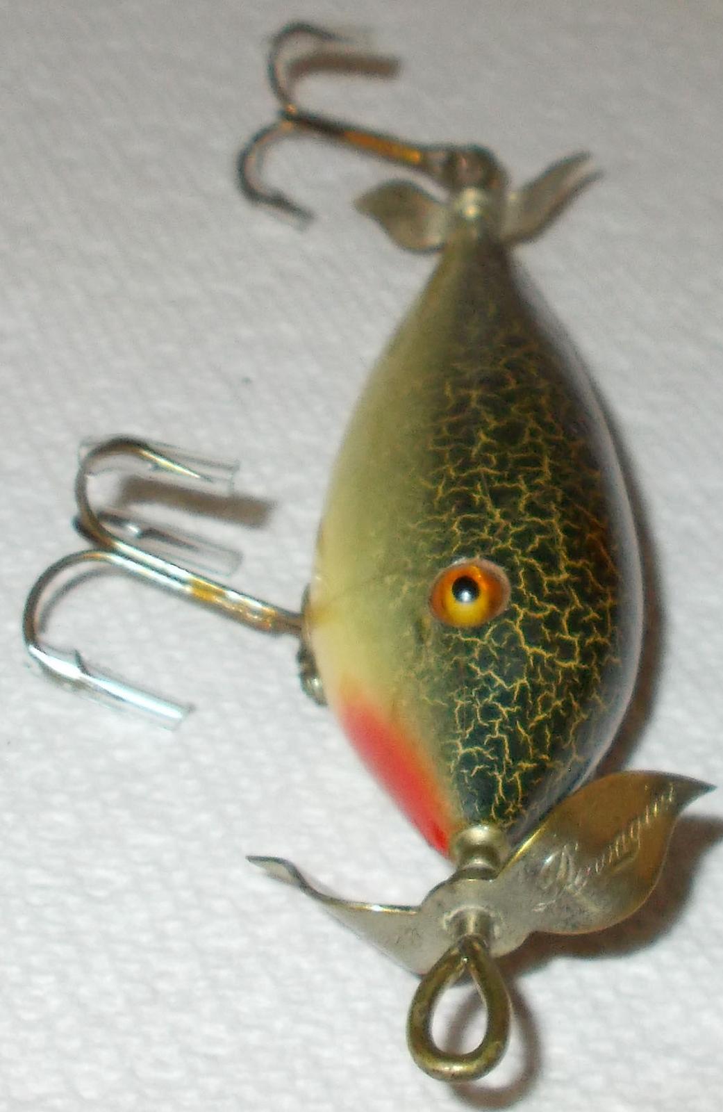 EARLY HEDDON #300 GLASS EYES L-RIG SURFACE LURE | The Angling