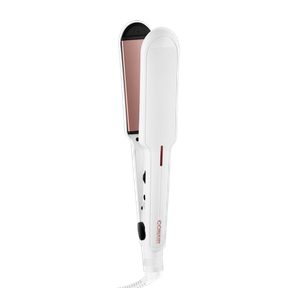 13.75 IN X 4.88 IN X 2.13 IN CONAIR 1-1/2 IN. DOUBLE CERAMIC FLAT IRON - 30 HEAT SETTINGS - CERAMIC PLATE - AC SUPPLY POWERED - GR