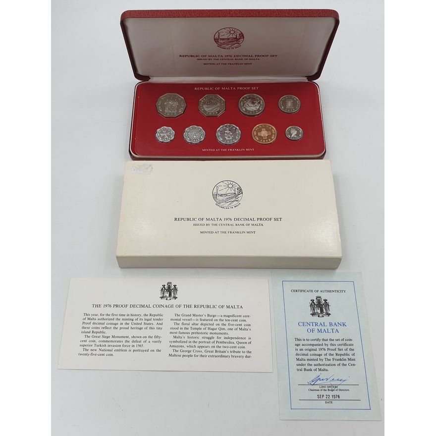 Malta Proof Coin Set