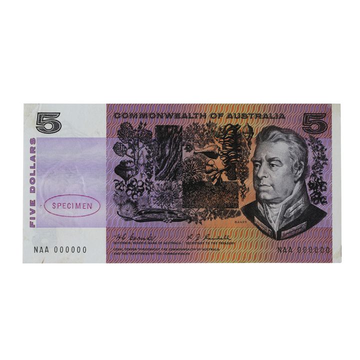 Coombs/Wilson, Five Dollars, 1966, aUNC