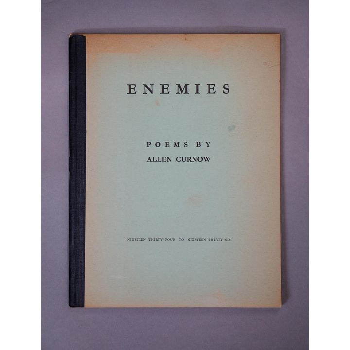 CURNOW, ALLEN - Enemies