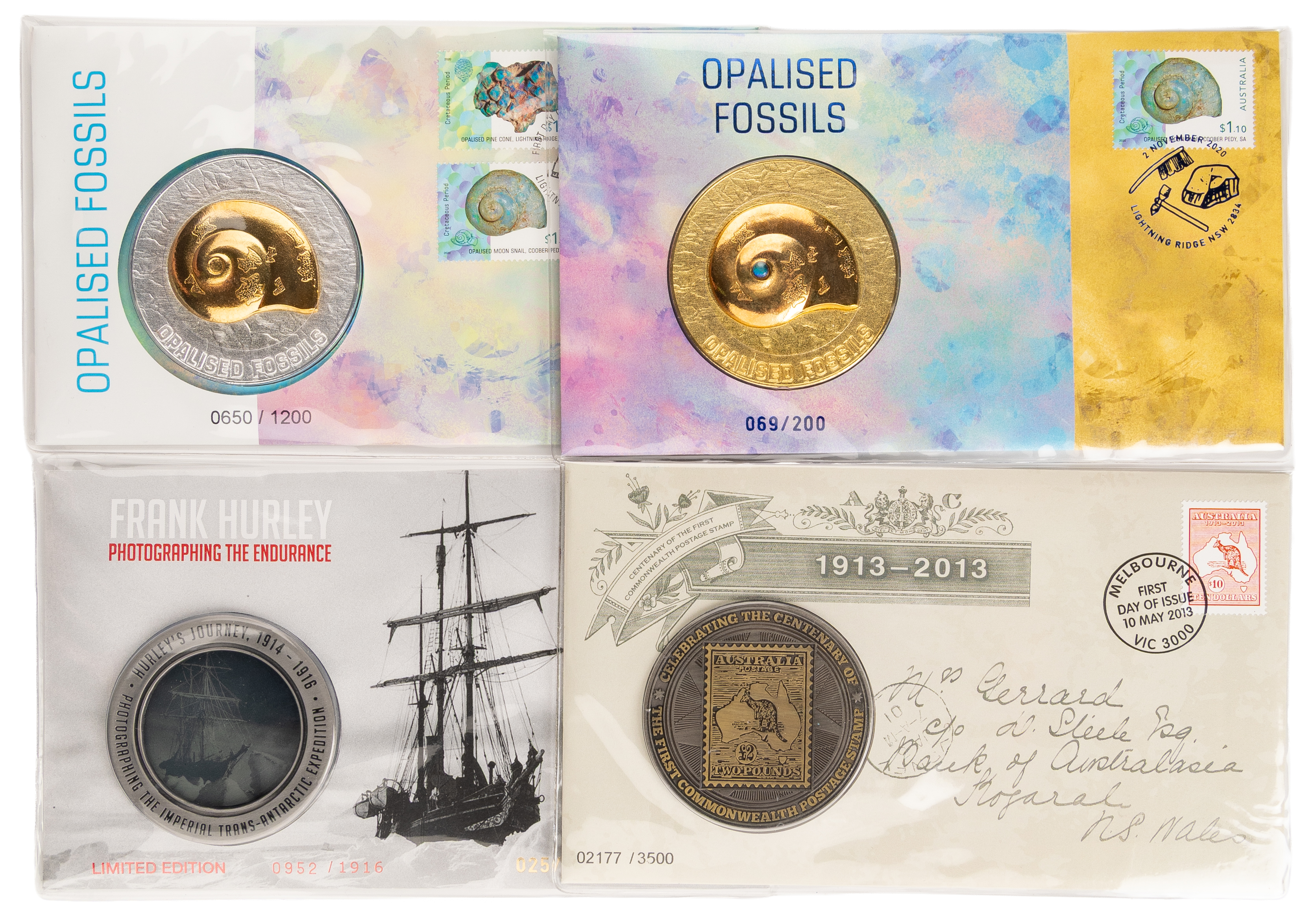 218 · Various Medallions, 2013 - 2020,  UNC