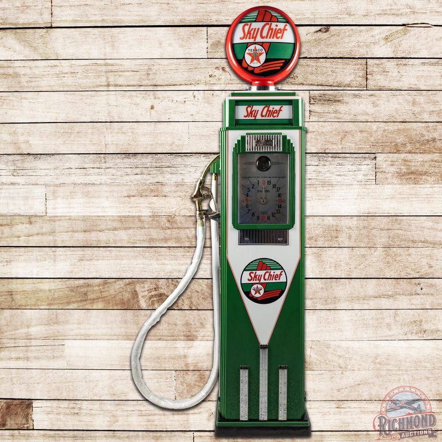 Tokheim 36B Gas Pump Restored Texaco Sky Chief