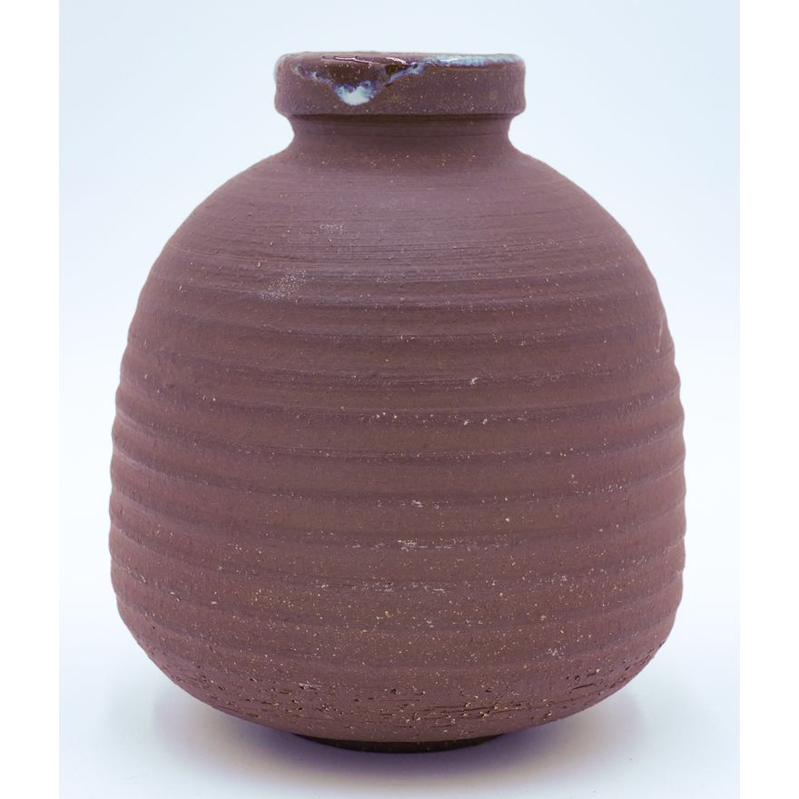 Ralph & Lorene Spencer Brown Studio Pottery Jar 6"