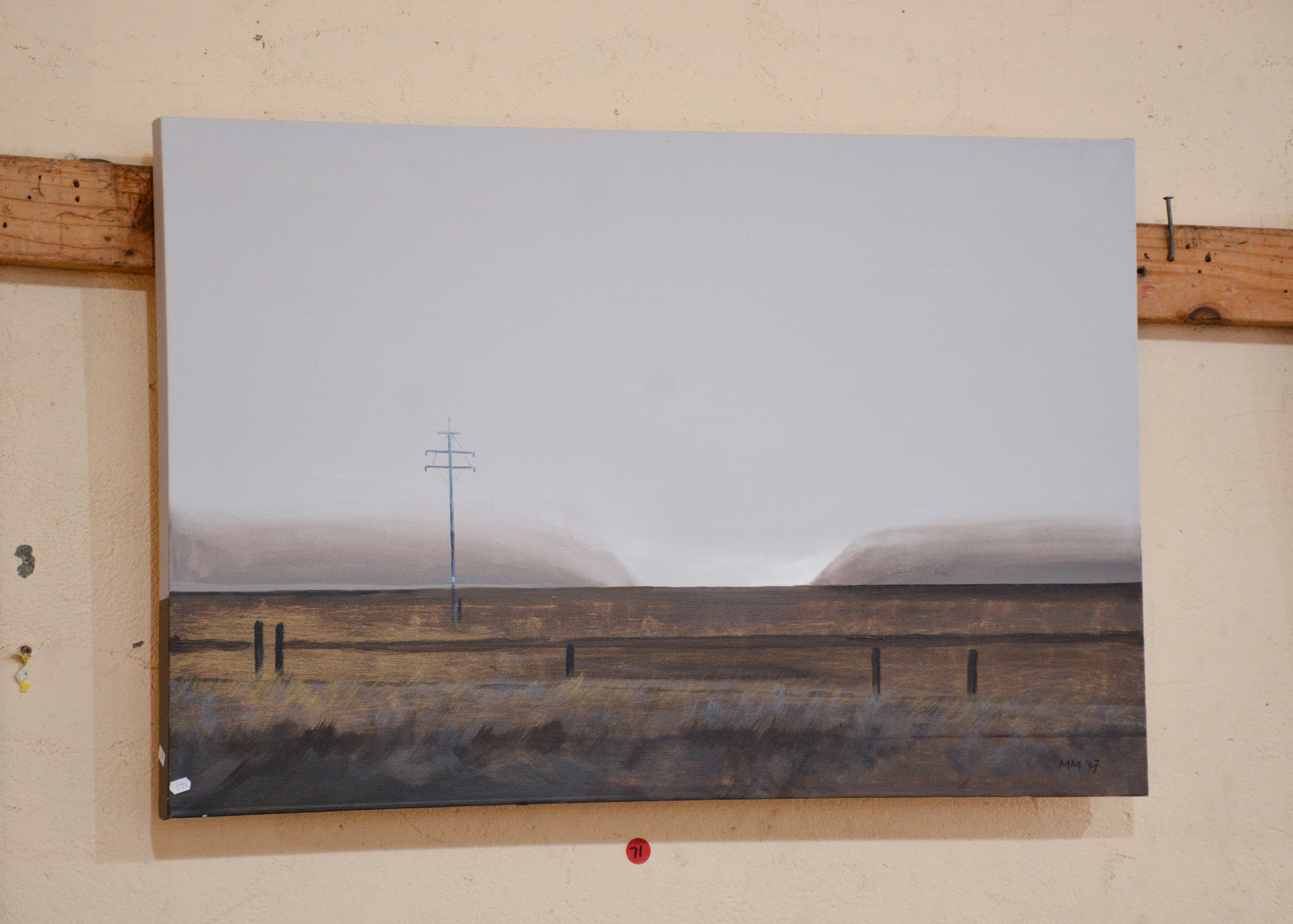 Large Original Canvas Art (MM07) — sold at auction in New Zealand for $35