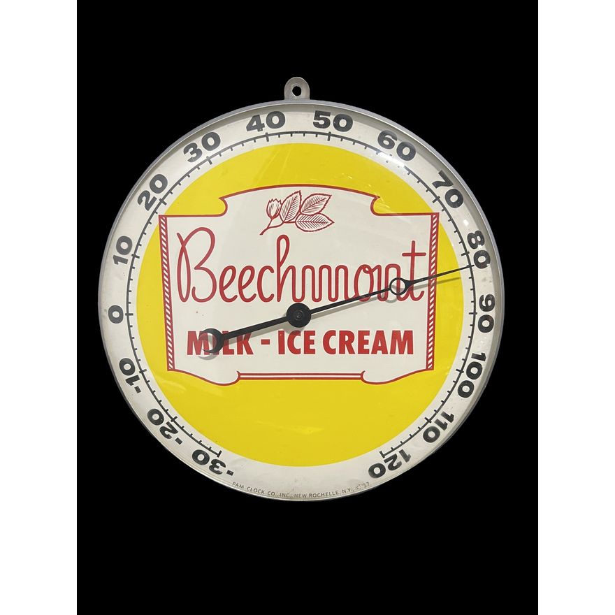 Rare Beechmont Milk Ice Cream Country Store Thermometer