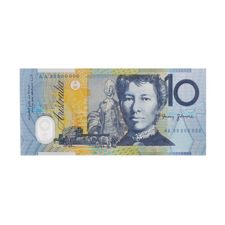 Specimen - Fraser/Evans, Ten Dollar, 1993 Uncirculated