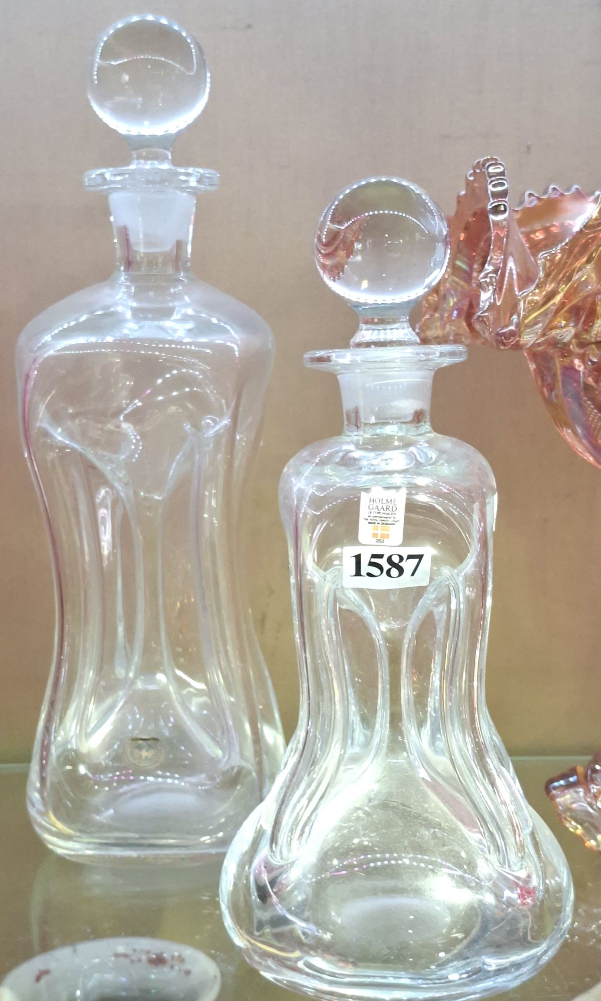 Holmegaard Kluk Kluk Decanters