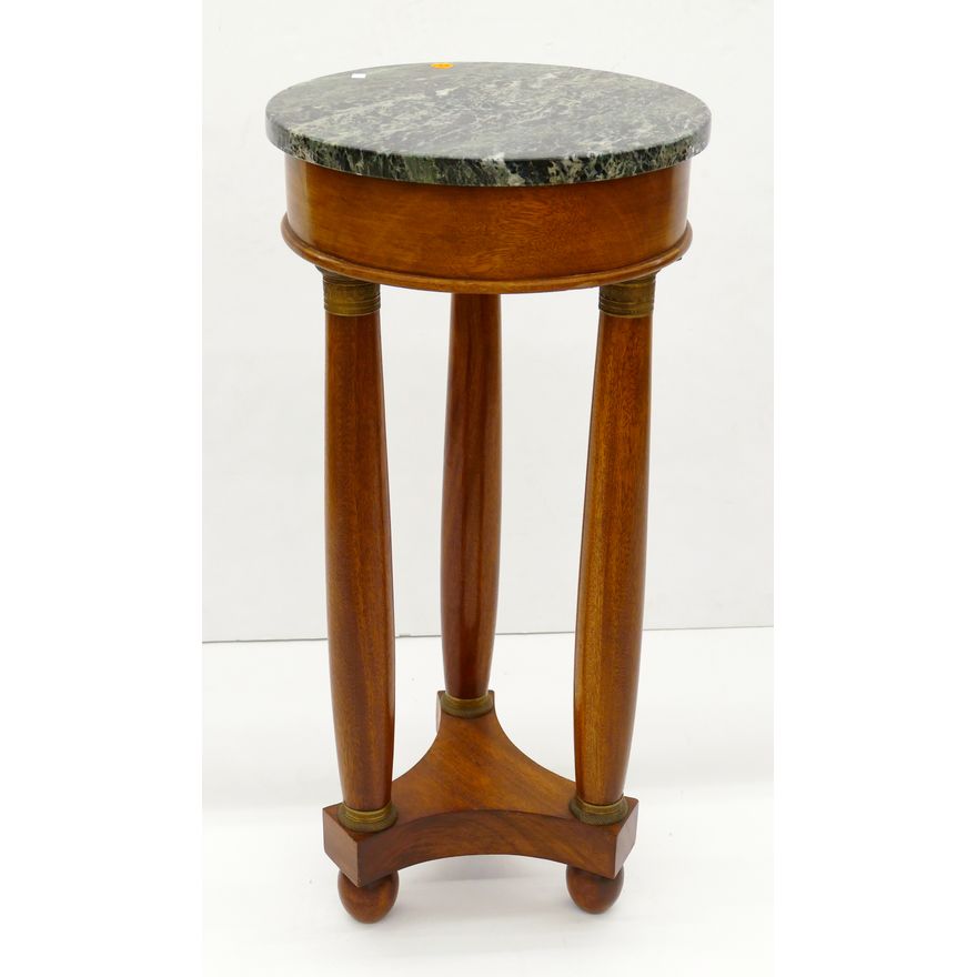 Midcentury Stonetop Pedestal 29"