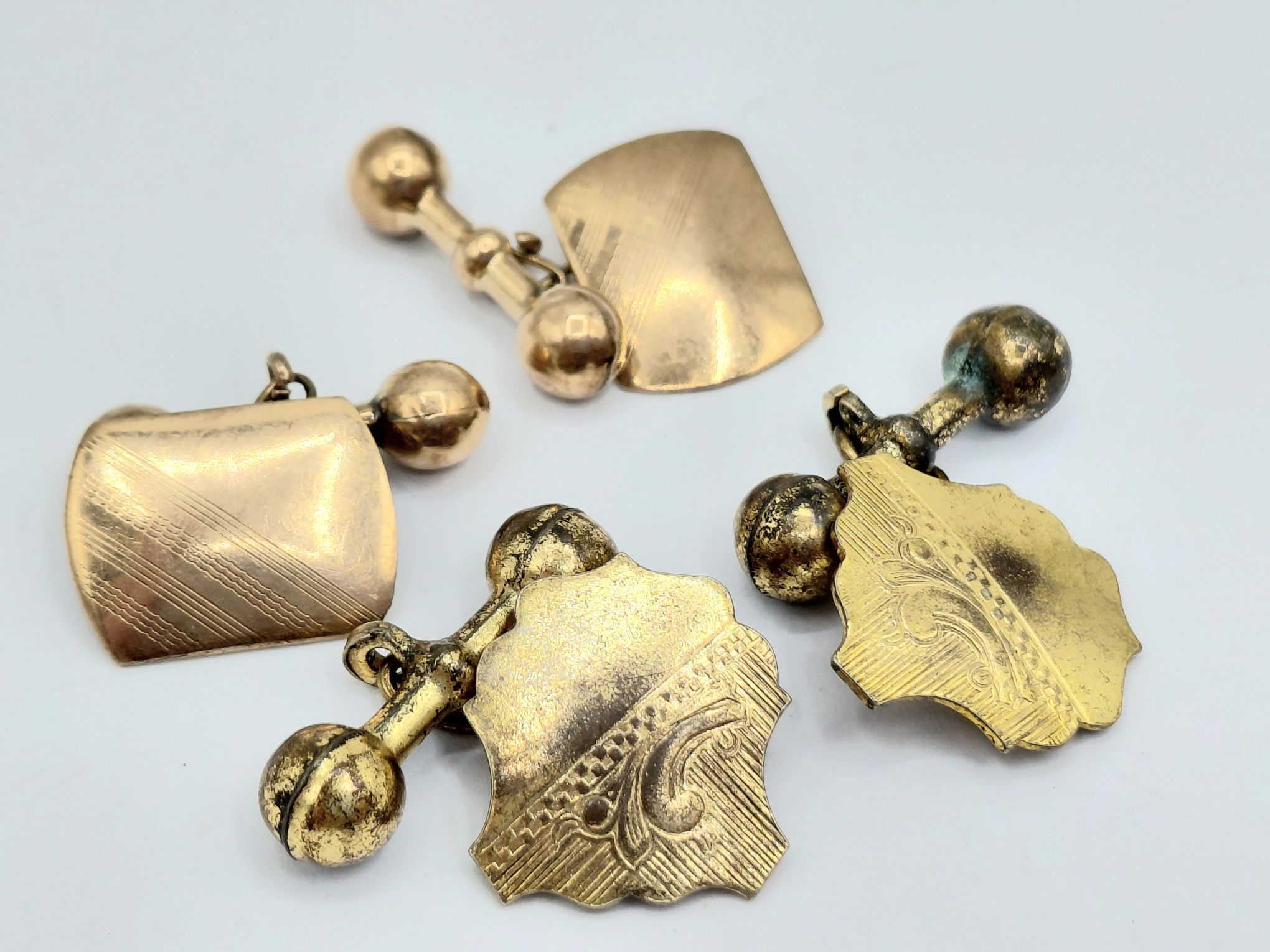 9ct Yellow Gold Cufflinks