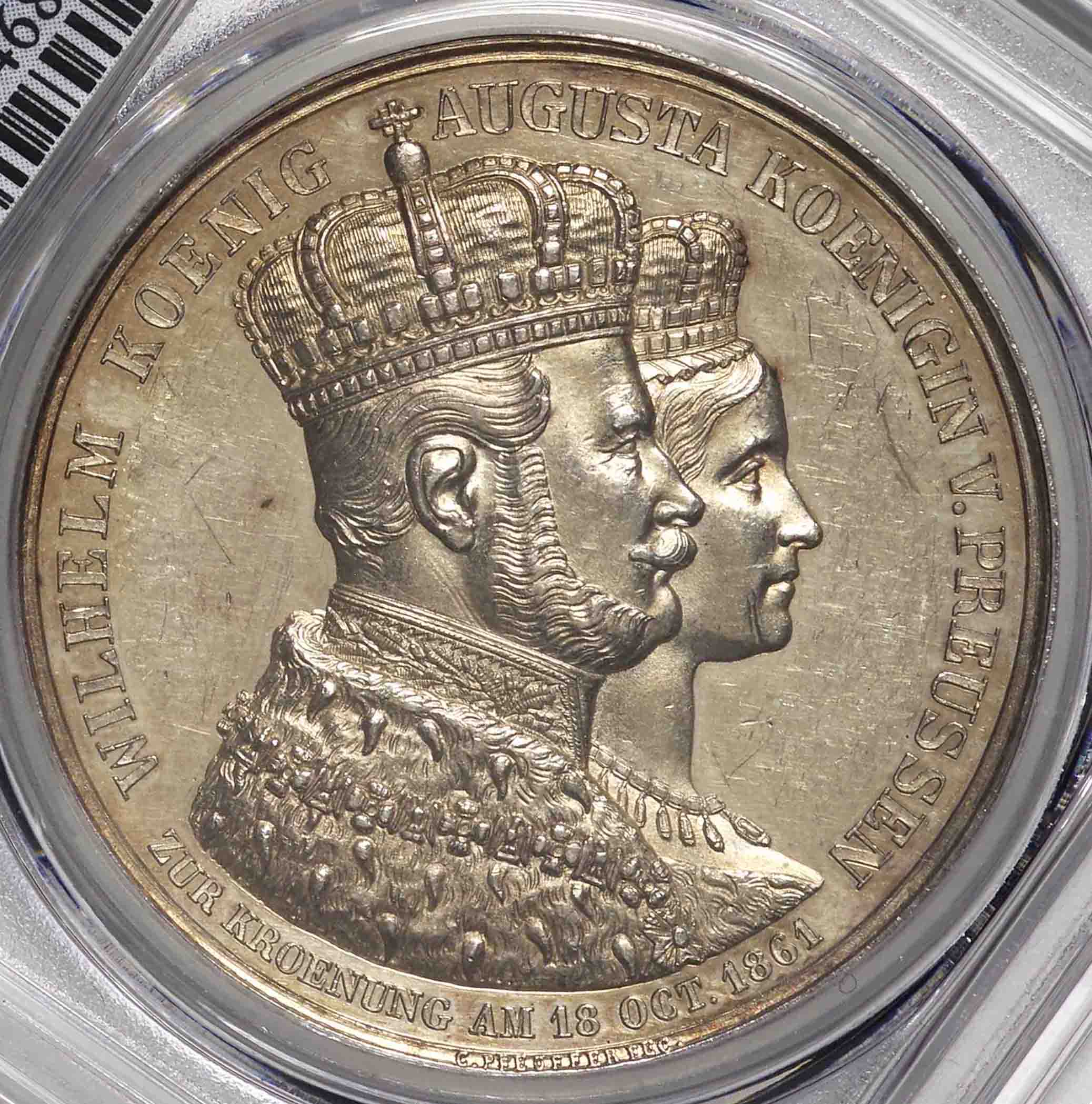 ドイツ帝国-Germany. PCGS SP62. 極美/未. AU. プロシア