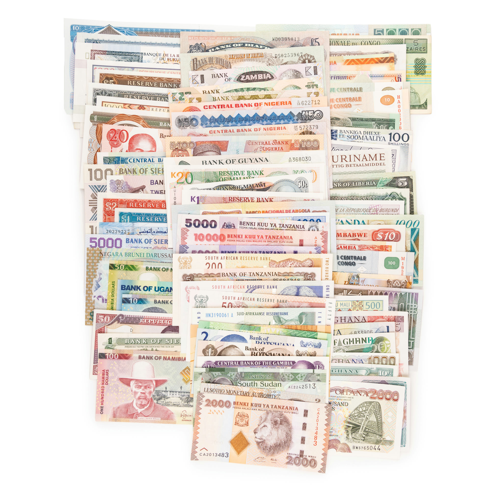 Africa, Accumulation, 1960 - 2000s, Fine - UNC