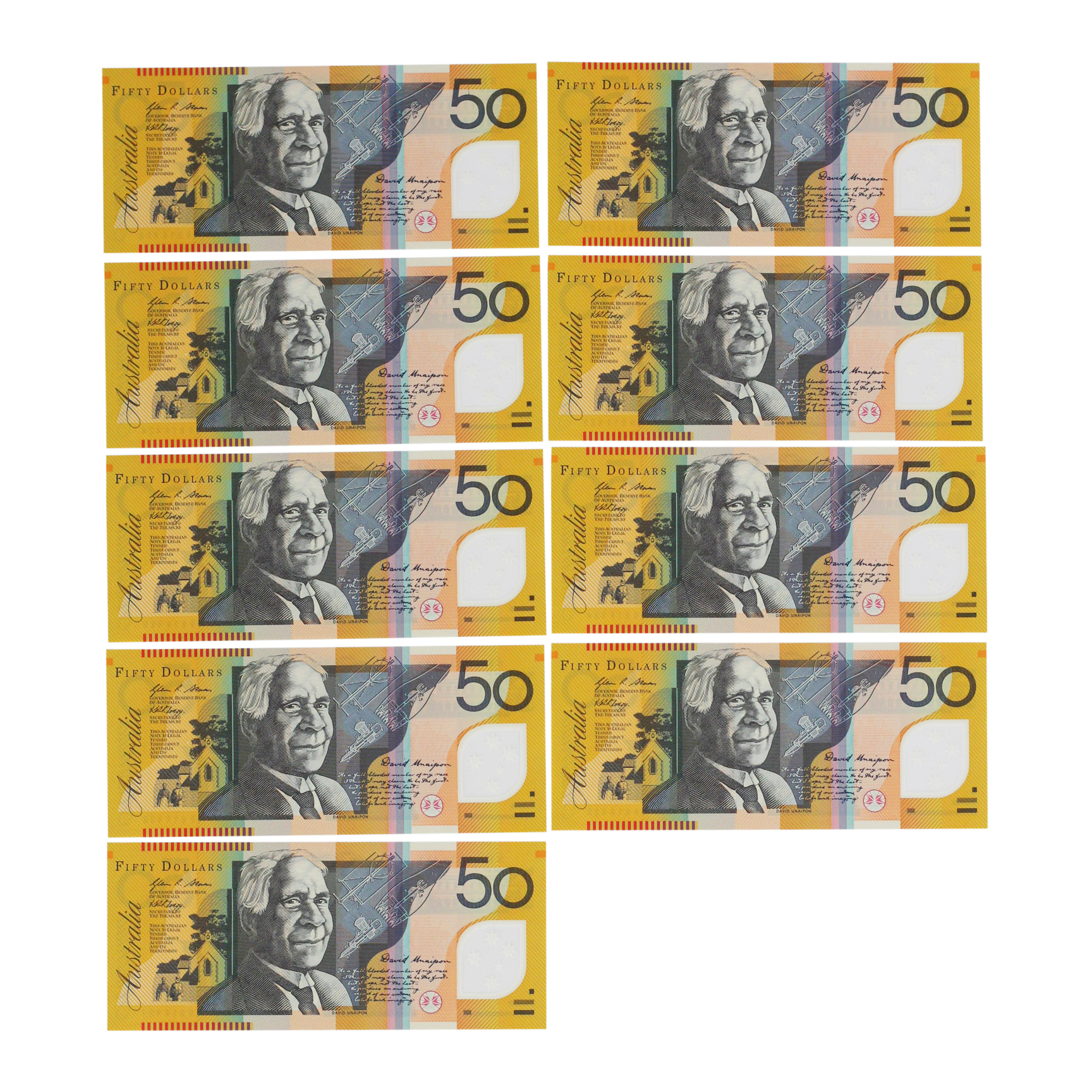 2330. · Stevens/Henry, Fifty Dollars, 2009, UNC