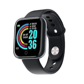 Y68 Smart and Fitness Watch Men Women Fitness Tracker Black | DEFECTIVE