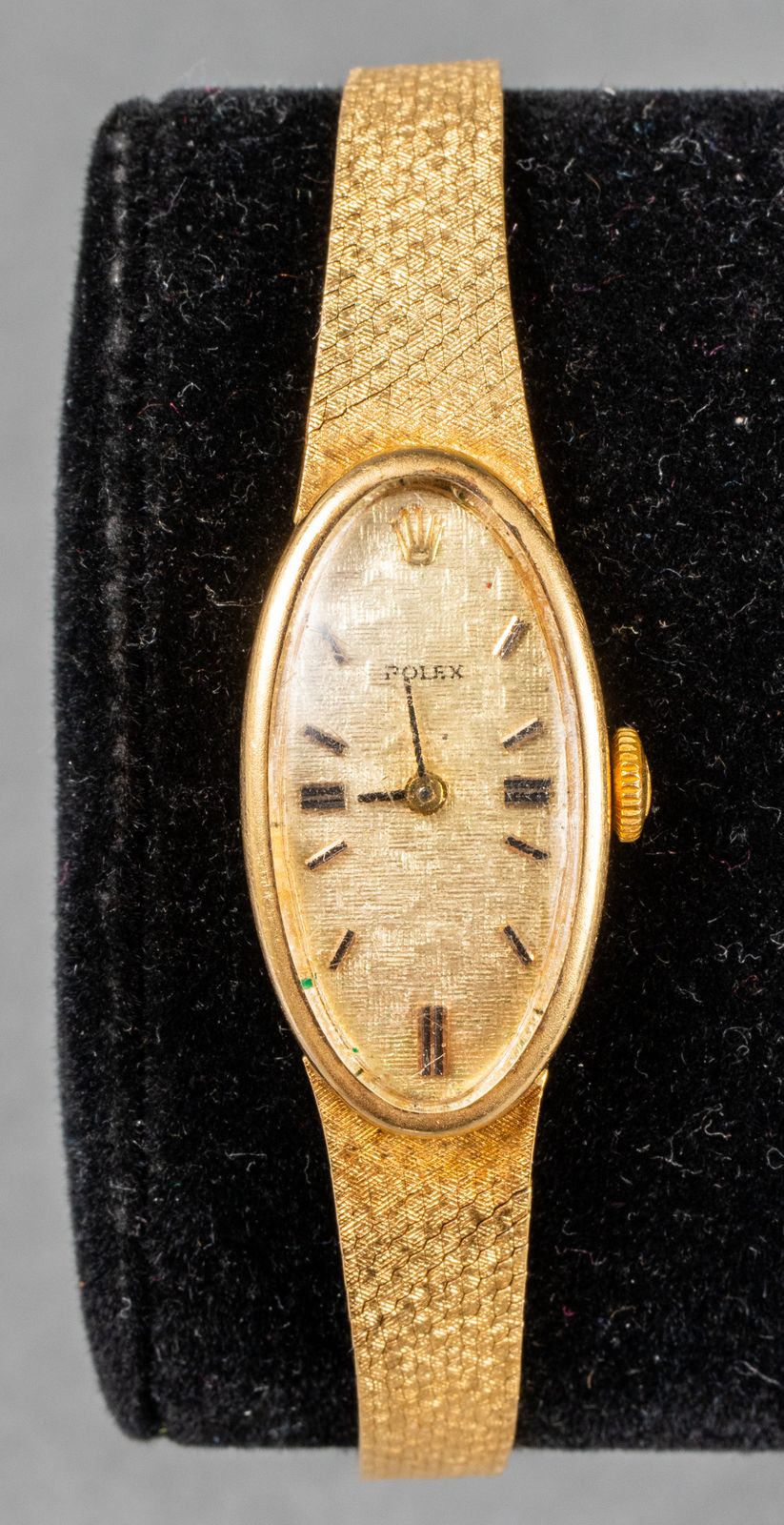 chinese dress ladies Vintage 1950's Rolex 14k White Gold Ladies Dress Bracelet Watch c.1401 main image 0