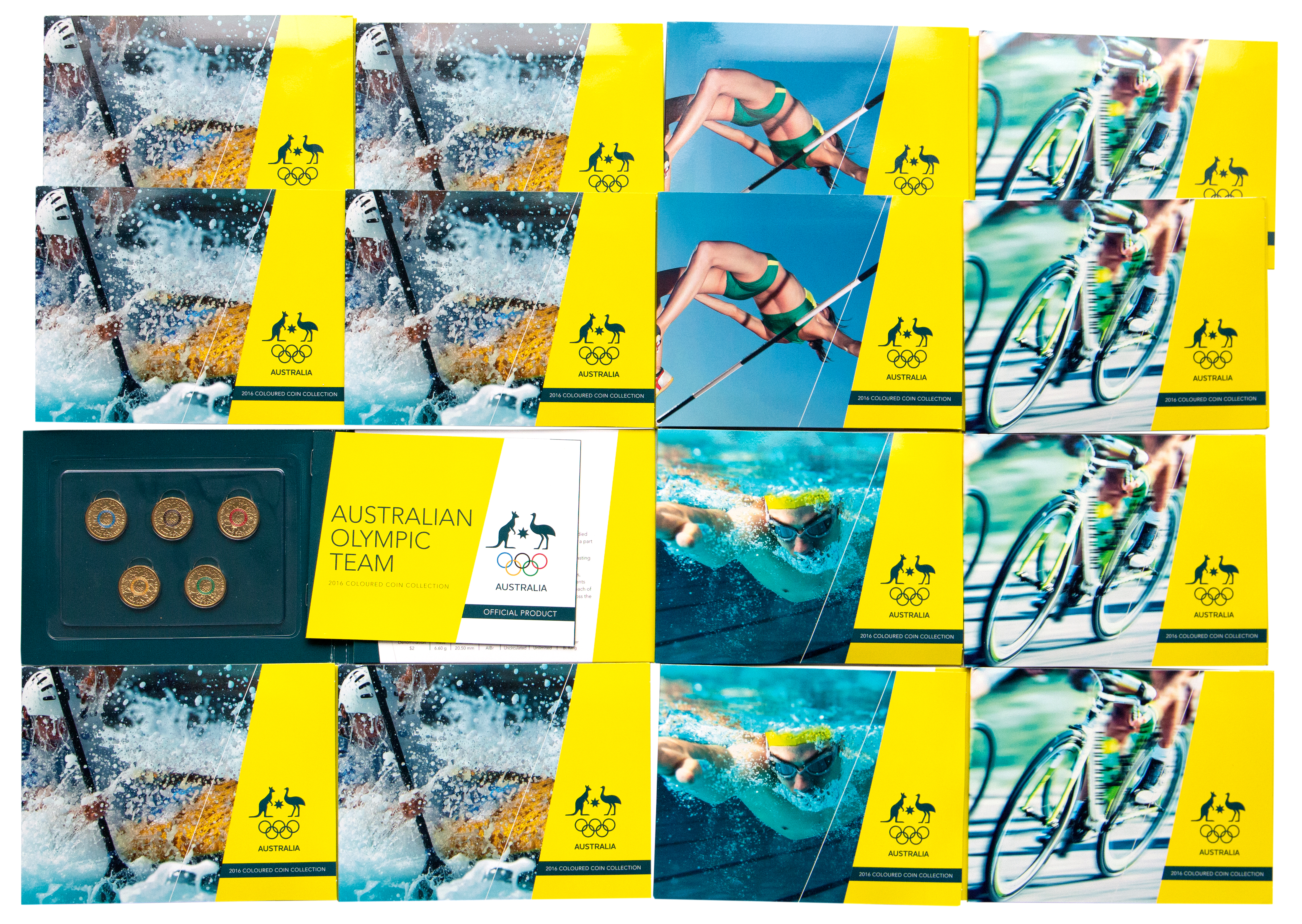 Elizabeth II, Australian Olympic Team, Mint Sets, 2016, UNC