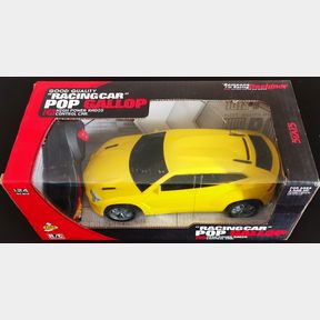 RACING CAR HONDA CIVIC NEW COUPE RC YELLOW 1-25 - 51844/2156