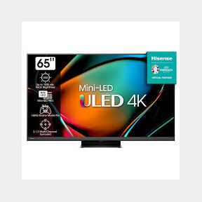 Hisense 65 U8K 144Hz 4K Smart Mini-LED Pro ULED TV with Quantum Dot HDR - IMAX Enhanced 144Hz Game Mode Pro Apple AirPlay Dolby Vision Dolby Atmos Sound | AS 51702/2208 B1 (S3).