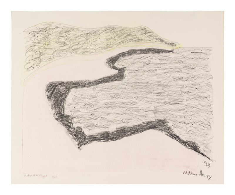 Milton Avery
(American, 1885-1965)
Gray Sea, 1963