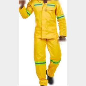 WORK WEAR 2PIECE YELLOW SIZE-30 WAIST WITH REFLECTOR TAPE - 51818/5253