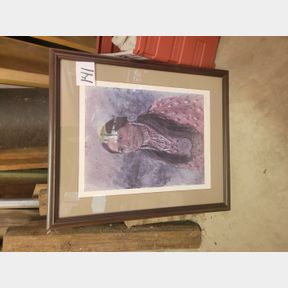 Signed Limited Edition Jim Abeita Native Indian Print