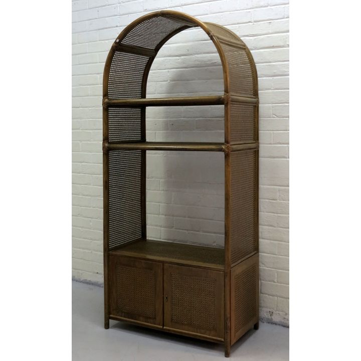 RATTAN DISPLAY SHELF