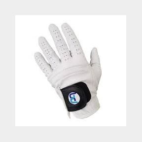 Bell and Paton Golf Gloves - Black / White - XL - 100 Cabretta Leather Gloves-51461/612 B4 (S3) C