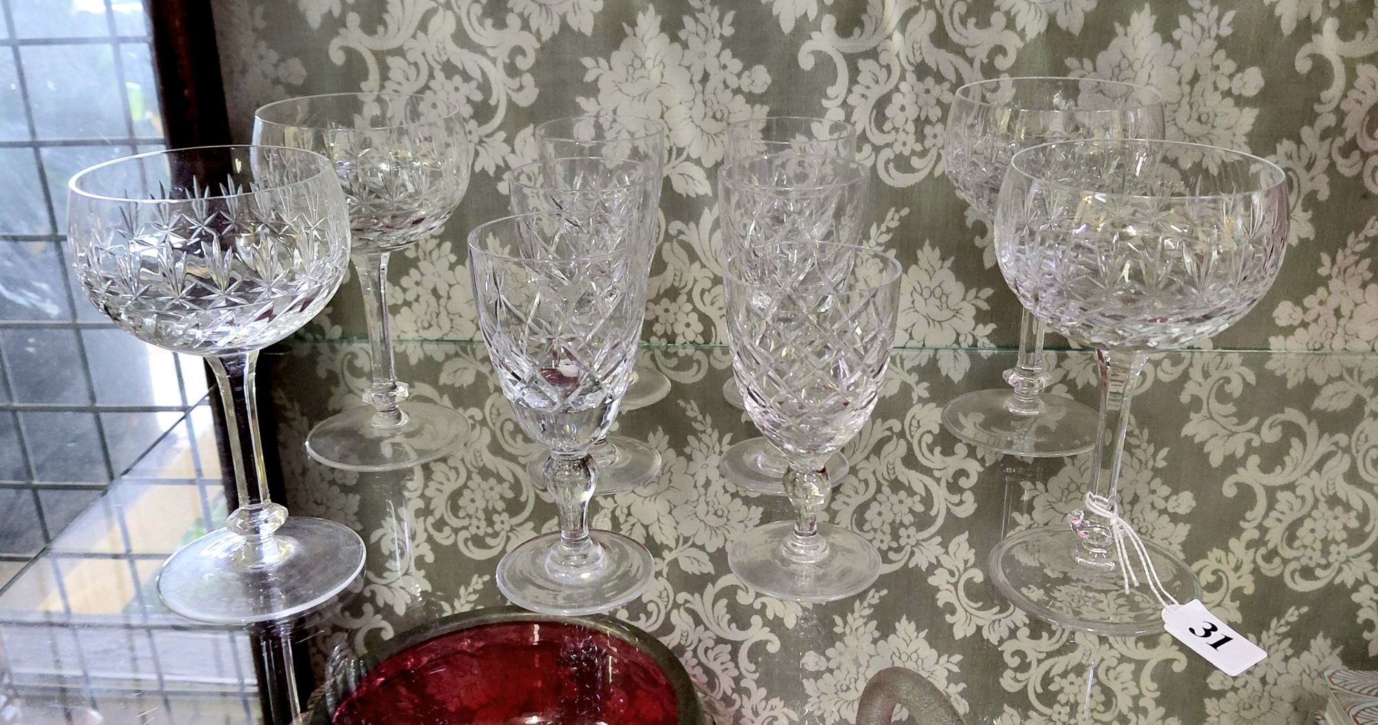31 · FINELY CUT GLASSES