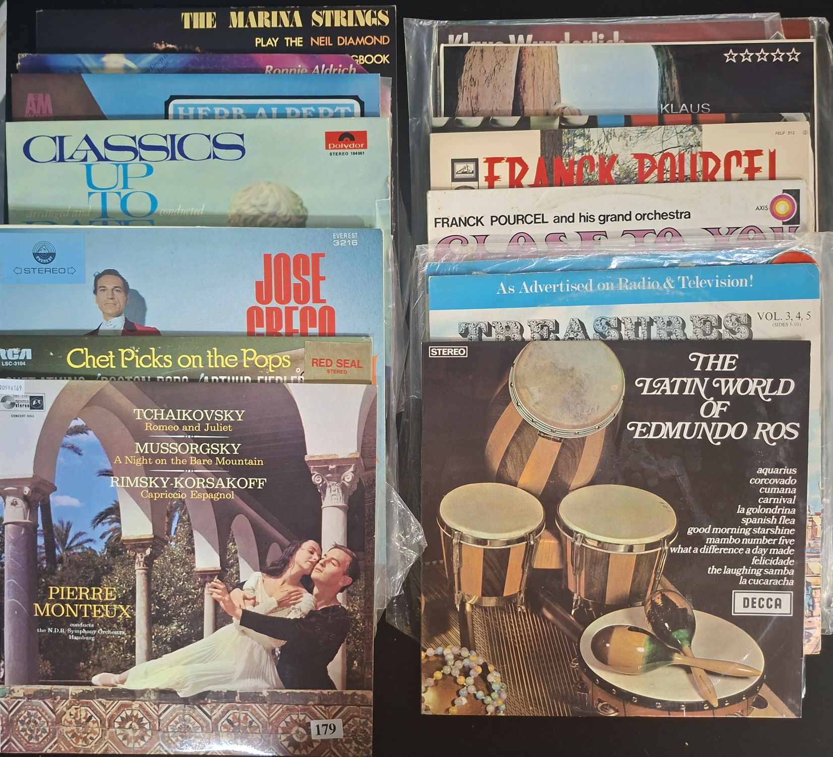Assorted Vinyl Records