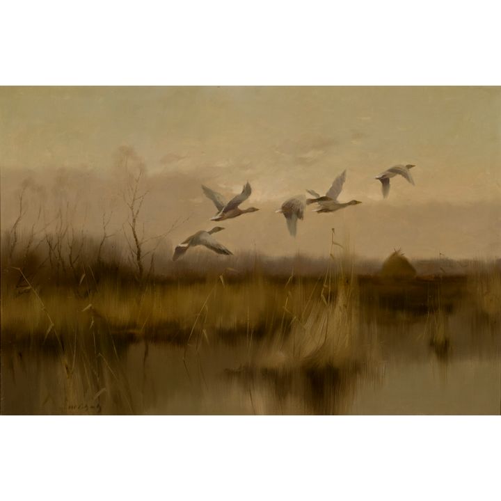 Manfred Schatz (1925-2004), Flying Geese